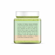 NatureVit Wheatgrass Powder 100g | Alkalizing Superfood Rich in Chlorophyll, Fiber & Antioxidants | Vegan, Non-GMO, Gluten-Free | Detox & Energy Booster