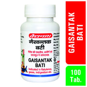 Baidyanath Asli Ayurved Gaisantak Bati - 100 Tablets | Ayurvedic Supplement for Acidity & Stomach Health