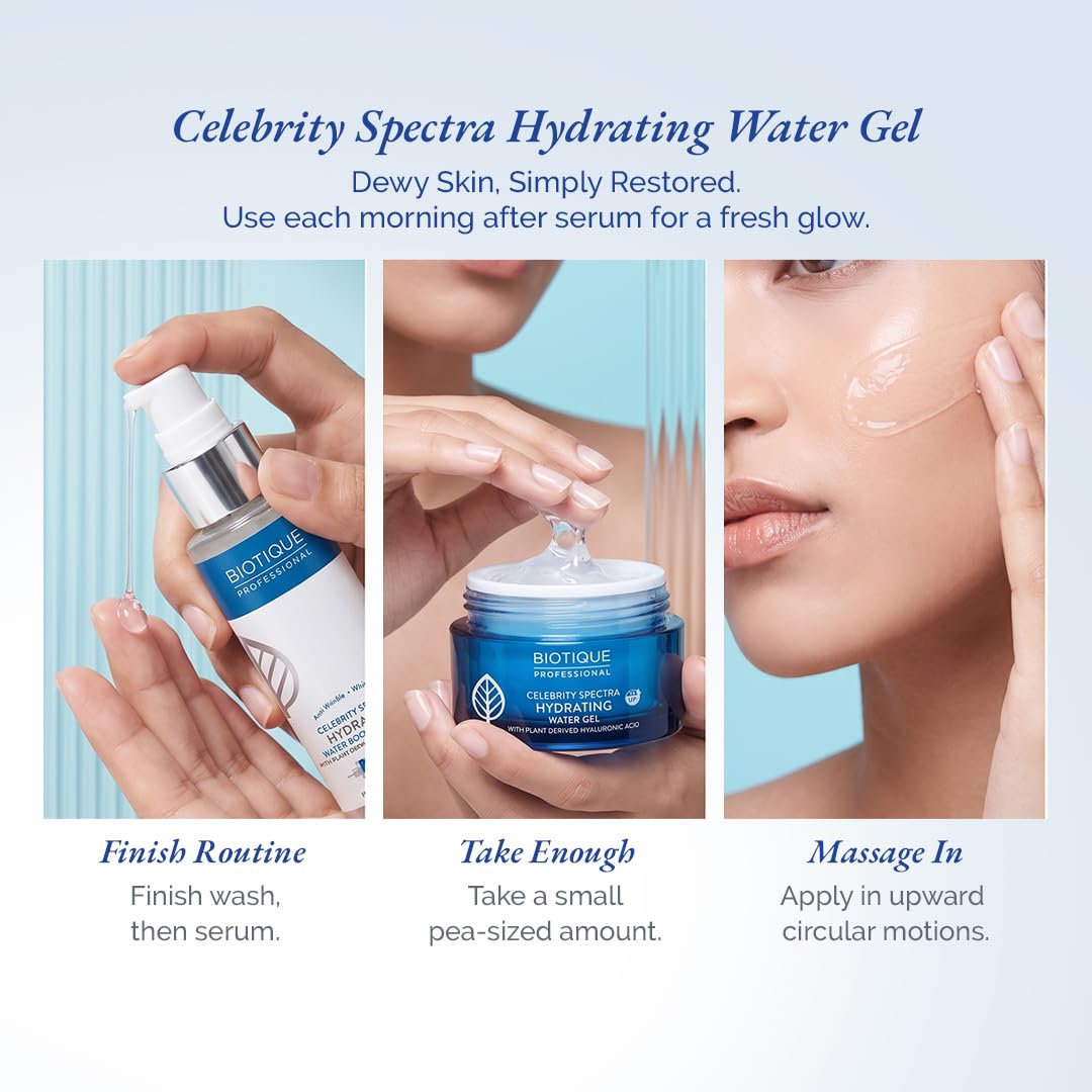 Biotique Professional Celebrity Spectra Water Hydrating Gel 50gm