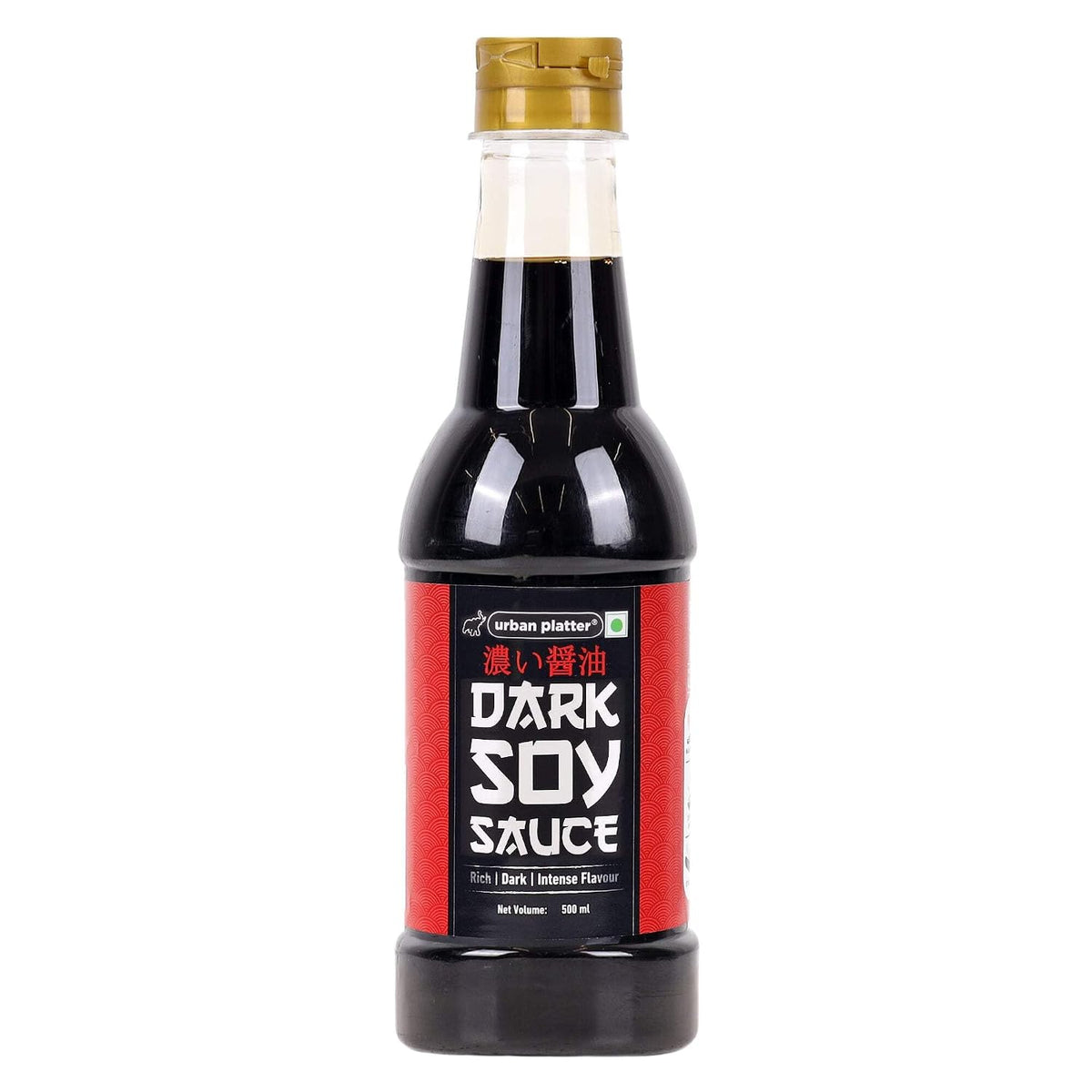Urban Platter Dark Soy Sauce, 500ml (Traditionally Brewed from SOYA Beans | Asian Umami Seasoning for Stir-Frying | Clean-Label)
