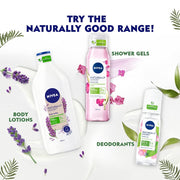 NIVEA Naturally Good, Natural Avocado Body Lotion, For Normal to Dry Skin, No Parabens, 98% Natural Origin Ingredients, 350 ml
