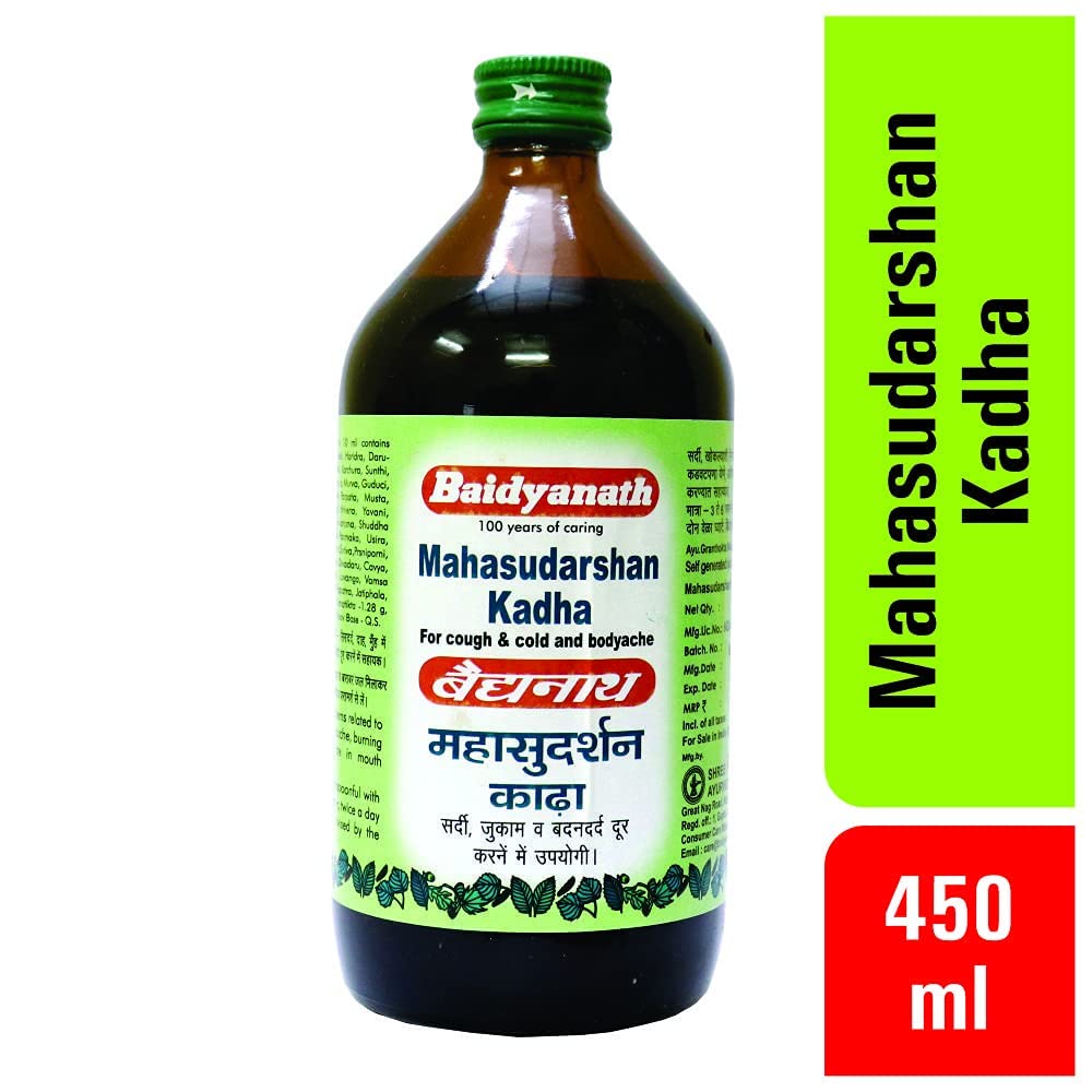 Baidyanath Asli Ayurved Mahasudarshan Kadha - 450 ml