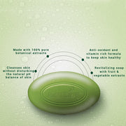 Biotique Basil & Parsley Revitalizing Bathing Bar| Ayurvedic and Organically Pure| Maintains Skin’s Natural pH |100% Botanical Extracts| Suitable for All Skin Types | 75gm