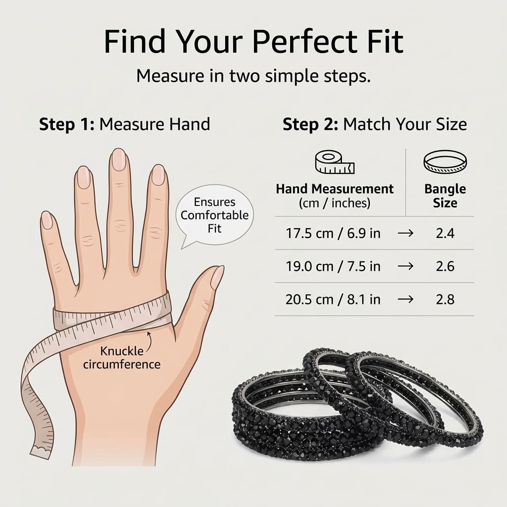 NMII Stylish Pearls Alloy Metal Kada Bangles Set For Women and Girls | Fancy Metal Bangles | Trendy Design Bangles For Girls | Wedding, Party, Shadi Fashion Jewellery-Set of 6 Bangles