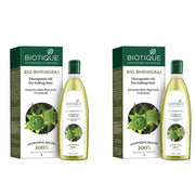 Biotique Bhringraj Therapeutic Oil, 200 ml (Pack of 2)