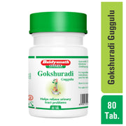 Baidyanath Asli Ayurved Gokshuradi Guggulu 80 tabs - For retention and painful micturition (Pack of 2)