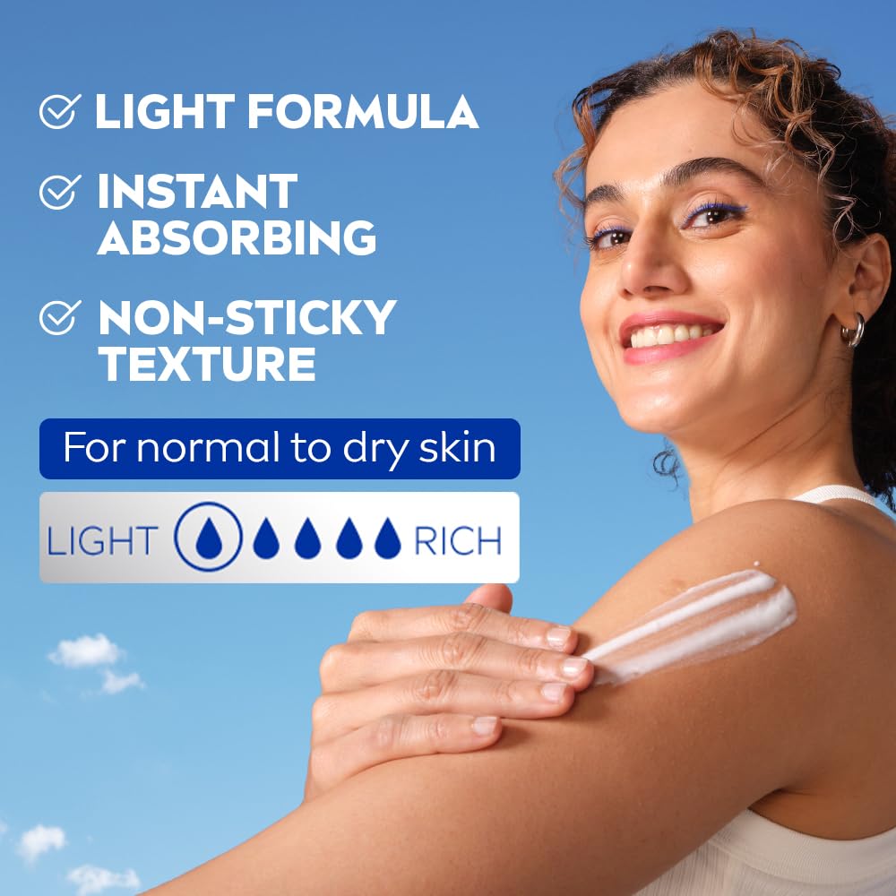NIVEA Body Lotion For Men & Women, Express Hydration, for Fast Absorption, 200 ml
