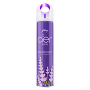 Godrej aer Spray | Room Freshener for Home & Office - Lavender Bloom (180 ml) | Long-Lasting Fragrance