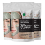 Bliss of Earth Coconut Shell Activated Charcoal Powder 3x 100GM Pack Of 3