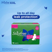 Stayfree Advanced XXL Ultra Comfort Sanitary napkins with Wings (14 Count)