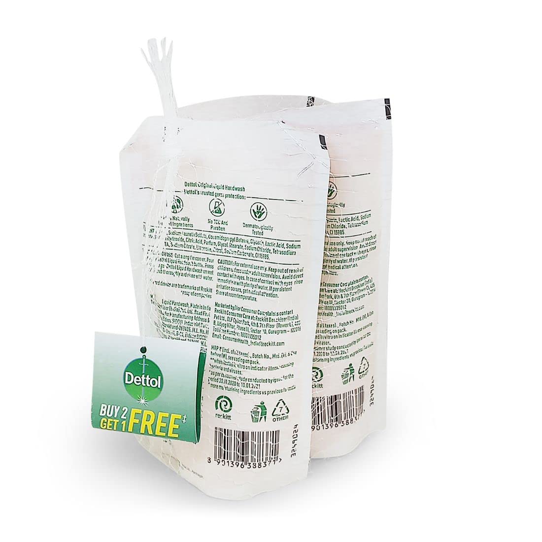 Dettol Original Handwash - 175ml Pouch