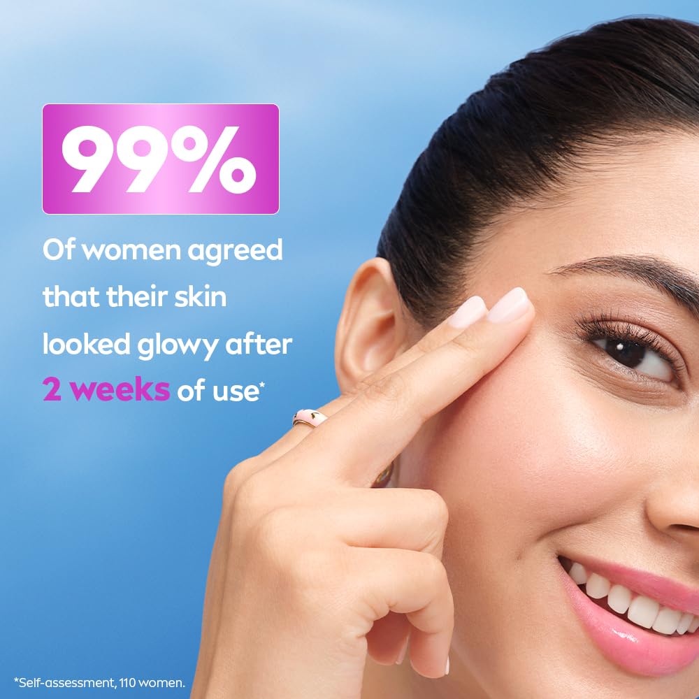 NIVEA Luminous Even Glow Face Serum | For Glowing Skin, Skin Brightening & Refined Pores | Niacinamide, Thiamidol & Vitamin C Serum | Anti-Dark Spots | With Aloe Extracts | 3D Glow in 3 Days | 30ml