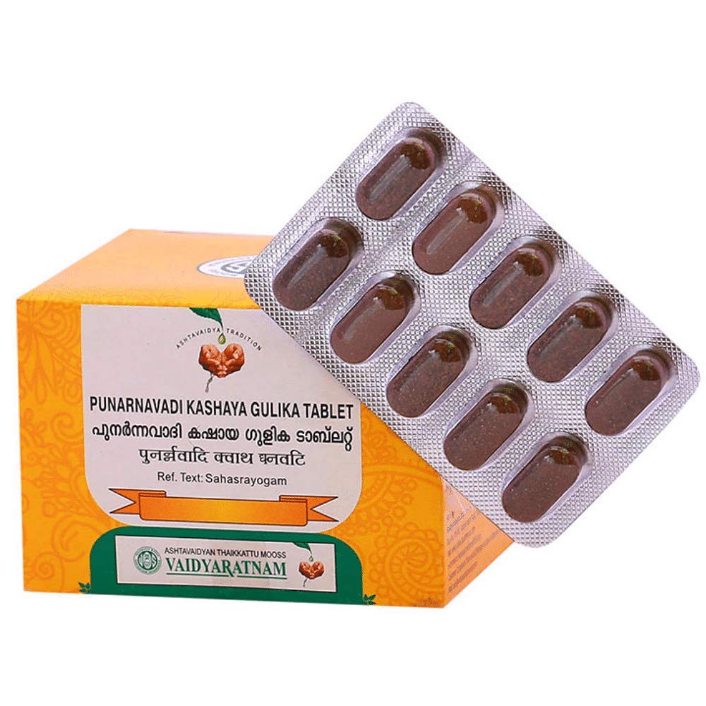 VAIDYARATNAM Punarnavadi Kashaya Gulika Ayurvedic Products