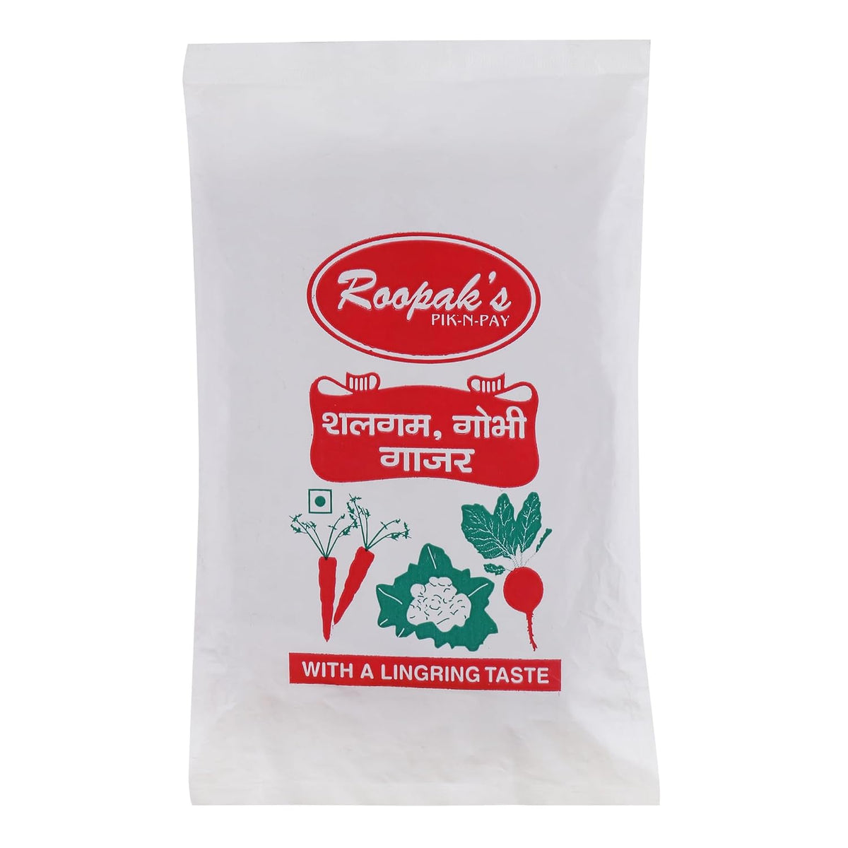 Roopaks Shalgam Gobi Gajar Achaar 325 g | Indian Preserve | Chakna | Achar with Authentic Masalas & Recipes
