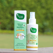 Mother Sparsh Natural Insect Repellent Spray For Babies | With Citronella, Eucalyptus & Lemongrass Oil | 100% Protection from Mosquitoes, Fleas and Ants- 100ml (Pack of 3)