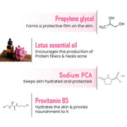 Keya Seth Aromatherapy, fresh Look Lotus Gel Face Wash – Skin Whitening, Brightening, Dirt Removal, Deep Cleansing for Sensitive Dry & Acne Prone Skin.