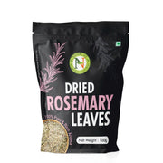 NatureVit Dried Rosemary Leaves 100g | 100% Natural, Pure & Aromatic Herb | For Cooking, Hair Growth, Tea & DIY Skincare | Suitable for Rosemary water and Rosemarry Oil preparation