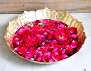 DSH Urli Bowl Handcrafted Bowl for Flowers and T- Light Candles Table Decor Diwali Home Decor Decoration. (12 Inch).