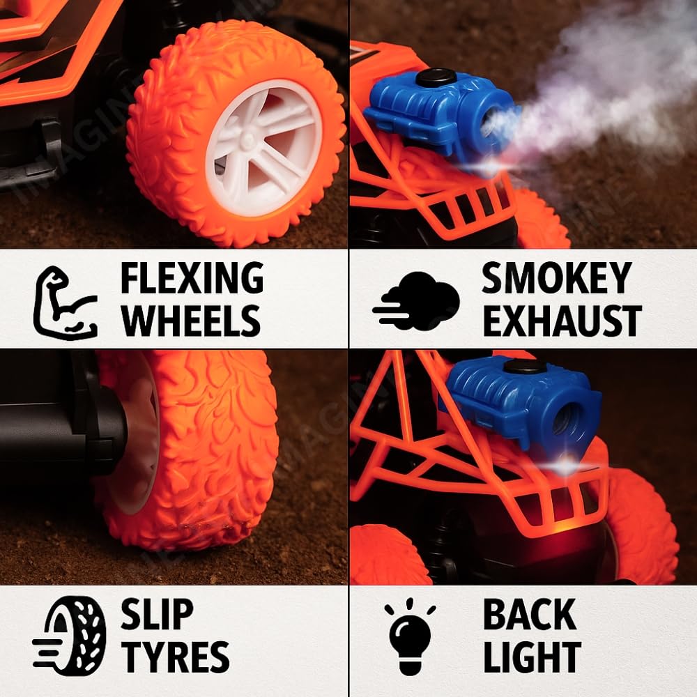 Toy Imagine Remote Control Climbing Car, Colour May Vary
