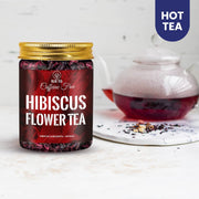 BLUE TEA - Combo Pack - Butterfly Pea Flower & Hibiscus Tea | ANTIOXIDANT RICH | Flower Based - Herbal Tea - Caffeine Free | Pet Jar Packaging