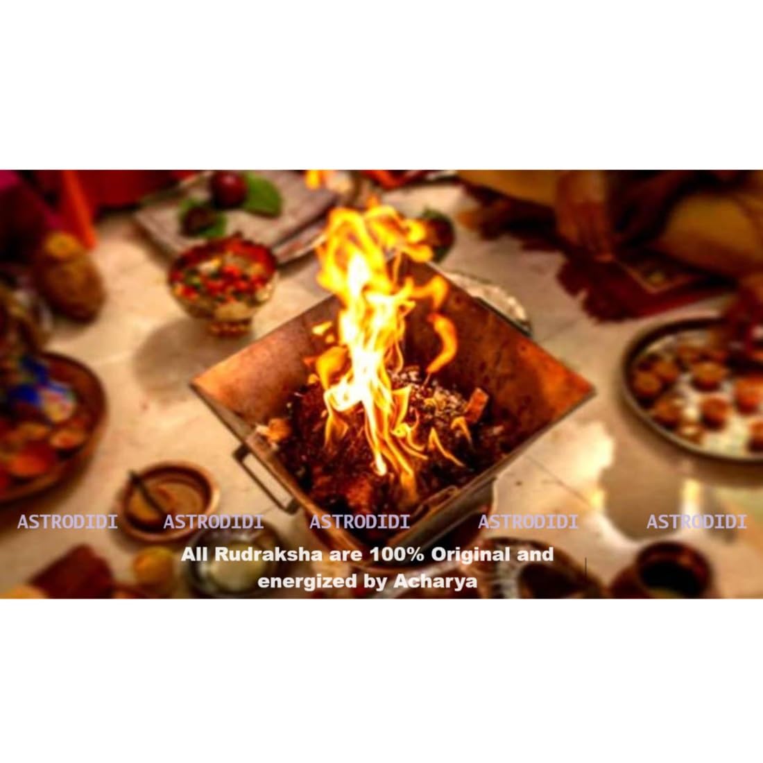 ASTRODIDI Ganesh Rudraksha Original Certified Silver Plated Pendant | Natural Nepali Ganesh Ji Rudraksh Bead | Astrological Benefits | Unisex Design for Men & Women (Color: Brown)