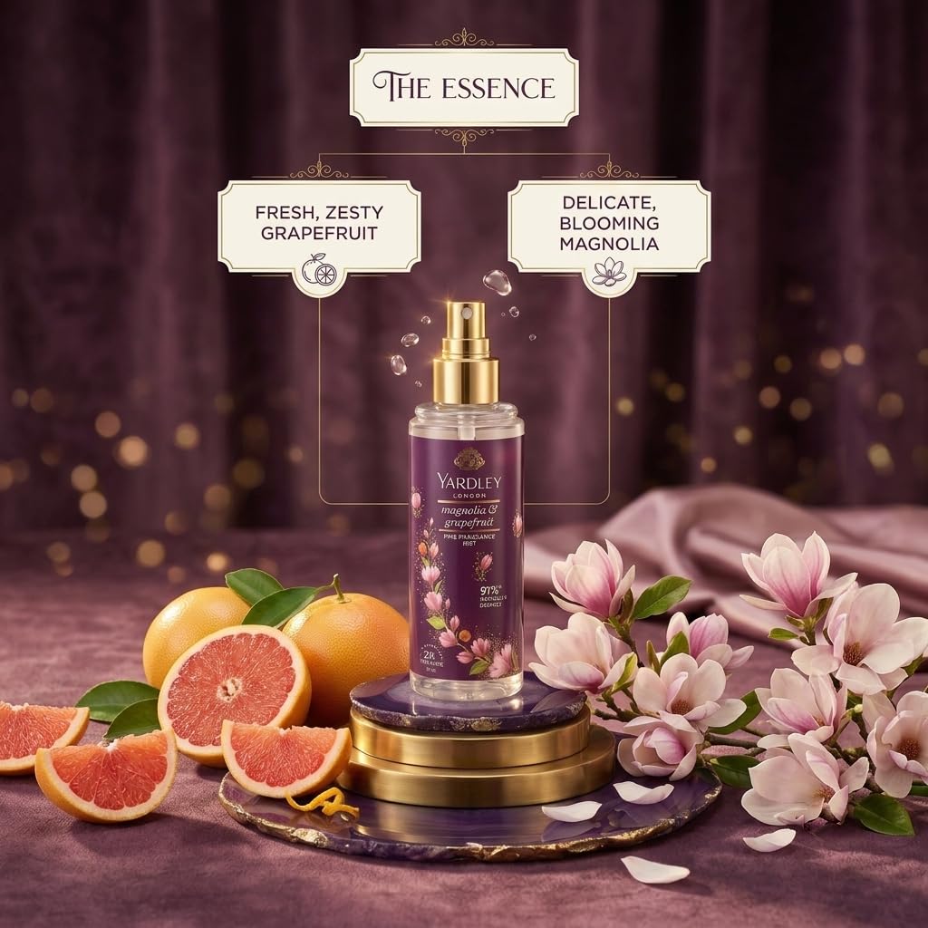 Yardley London Fine Fragrance Gift Set for Women | Floral Perfume Mist Combo Pack of 3 (35 ml Each) | Long Lasting Body Spray | Ideal Gift for Women & Girls