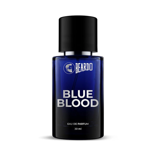 BEARDO Blue Blood Premium Perfume for Men 30 ml | Eau De Parfum Intense, Aromatic, Aquatic Premium Scent | Perfume for Men Long Lasting Smell | Premium Gift For Man | Perfume For Man