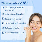WishCare Unscented Glycerine Gel For Skin Care | 100% Pure & Vegan | 250gm