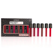 INSIGHT Pocket Crush (Pack of 6) - Set A | Velvety Matte finish | All Day Comfort | Pocket Friendly | Infused with Vitamin E & Squalane - 9.6 g