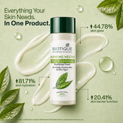Biotique Morning Nectar Flawless Skin Moisturizer l Prevents Dark spots, Blackheads and Blemishes l Visibly Flawless Skin l Nourishes and Hydrates Skin l All Skin Types l 120ml