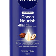 NIVEA Cocoa Nourish Body Lotion, 400ml
