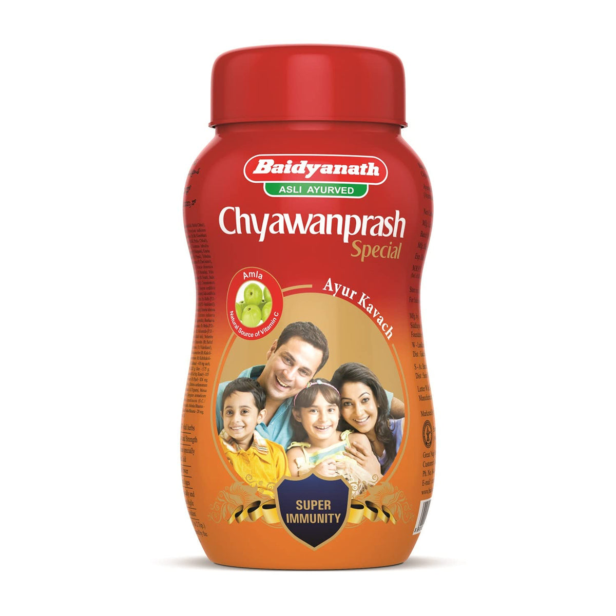 Baidyanath Asli Ayurved Chyawanprash Special 500 g | Enriched With 42+ Ayurvedic Herbs, Improves Immunity And Strength For All Age Groups