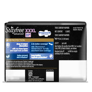 Stayfree Advanced XXXL+ Thin Sanitary Pads for Women | 8 Soft Cotton Pads for All Night Ultra Comfort | Absorbs 2x More with Wider Back | Prevent Rashes | Odour Control