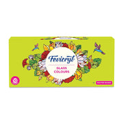 Fevicryl Glass Color kit 1: Glass color + Acrylic Colors