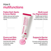 WishCare Advanced Dark Spot Correcting Serum - TXA Shot | 10% Niacinamide Face Serum For Pigmentation and Dark Spot | With 2% Alpha Arbutin & TXA for Glowing Skin | 10ml