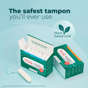 Nua EaseFit Tampons for Heavy Flow | 12 Tampons | Gynaecologically Tested | Hypoallergenic | Rapid Absorption Core | Leak-Proof Protection
