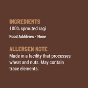 SLURRP FARM No Added Sugar,No Salt,Sprouted Ragi Powder,250 Gram