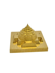 RUDRADIVINE Panchdhatu Shri Yantra for Pooja | Energized Wealth & Prosperity Symbol | Vastu Decor for Home Entrance & Office