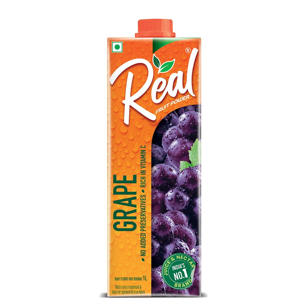 Dabur Real Fruit Power Grape Juice -1L