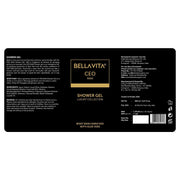 Bella Vita Luxury CEO MAN Body Wash Refreshing Shower Gel for Deep Cleansing, Refreshing, Hydrating & Moisturising Skin with Aloe Vera Gel, 500 Ml