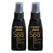 KEYA SETH AROMATHERAPY Spa Hair Conditioning Serum with Keratin Care I SPF 20 42ml Pack Of 2
