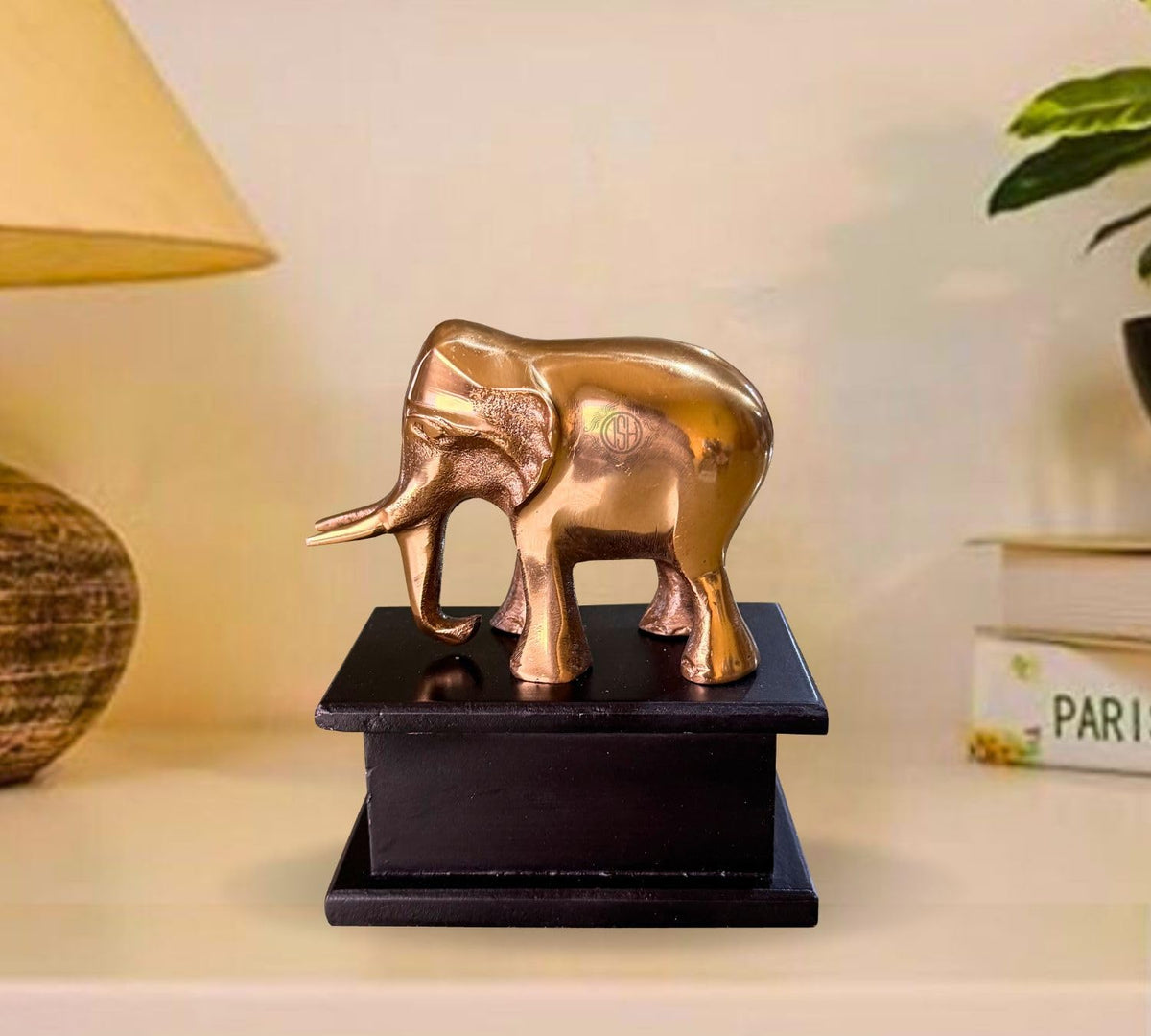 DSH Decorative Elephant Statue for Home Decor Animal Figurines for Living Room and Office Decor Best Gift