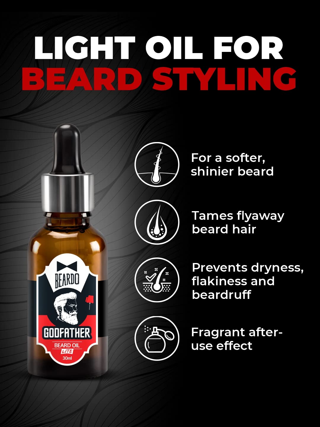 Beardo Beard Care | GodFather Beard Wash 100ml & GodFather Beard Oil 30ml (Set of 2)