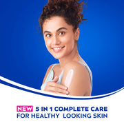 NIVEA Body Lotion for Very Dry Skin, 600 ml & NIVEA Men Face Wash, All in 1 Charcoal, to Detoxify & Refresh Skin with 10x Vitamin C Effect, for All Skin Types, 100 g
