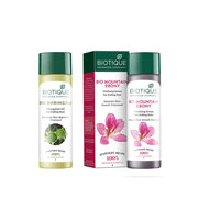 Biotique Bio Mountain Ebony Vitalizing Serum for Falling Hair Intensive Hair Growth Treatment, 120ml and Biotique Bio Bhringraj Fresh Growth Therapeutic Oil, 120ml (Pack of 2)