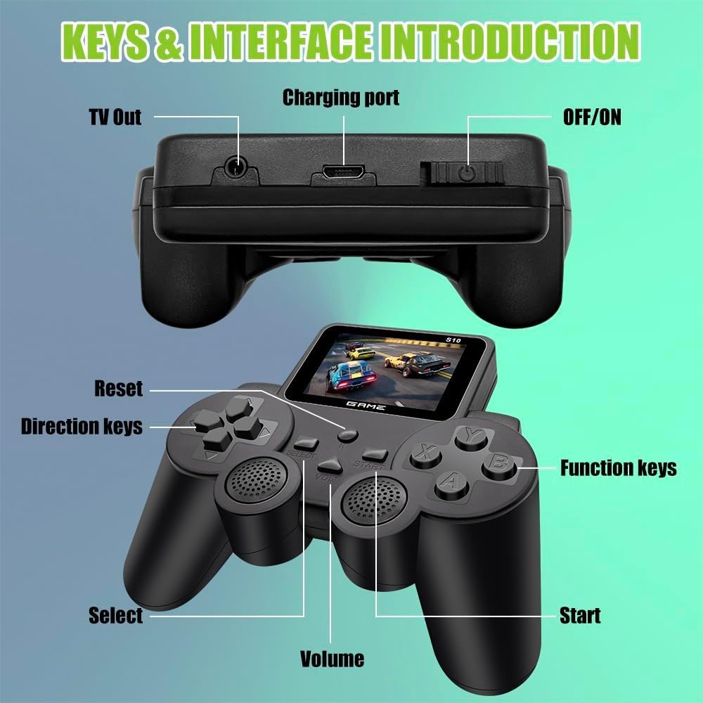 Toy Imagine Retro Handheld Gaming Console for Kids