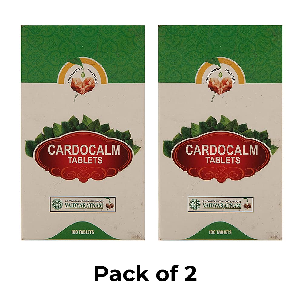 Vaidyaratnam Cardocalm Tablets -100