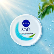 NIVEA Complete Summer Regime Kit-Soft 300ml Moisturizing Cream, Aloe Hydration 400ml Body Lotion & Water Lily Flower 250ml refreshing Shower Gel