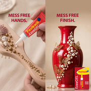 Pidilite Fevikwik Gel One Drop Instant Adhesive | Multipurpose Gel | Easy to Use | Ideal for Art & Craft | Can be used on variety of surfaces | Create, Make, Decorate | 3g