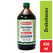 Baidyanath Asli Ayurved Drakshasava | Helps To Preserve The Strength | Effective Solution For Loss Of Appetite, Tiredness, Restlessness | (450 Ml), Liquid
